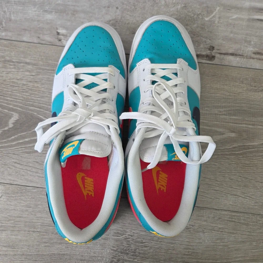 Nike Dunk Low HF4850-345 Dusty Cactus Leather Sneakers Mens 10.5